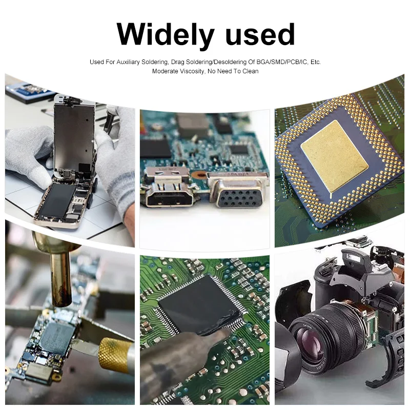 KELLYSHUN KL-652 припой флюс 100 г без чистой паяльной паста для BGA/SMD/телефона и т. д. Бессвинцовый