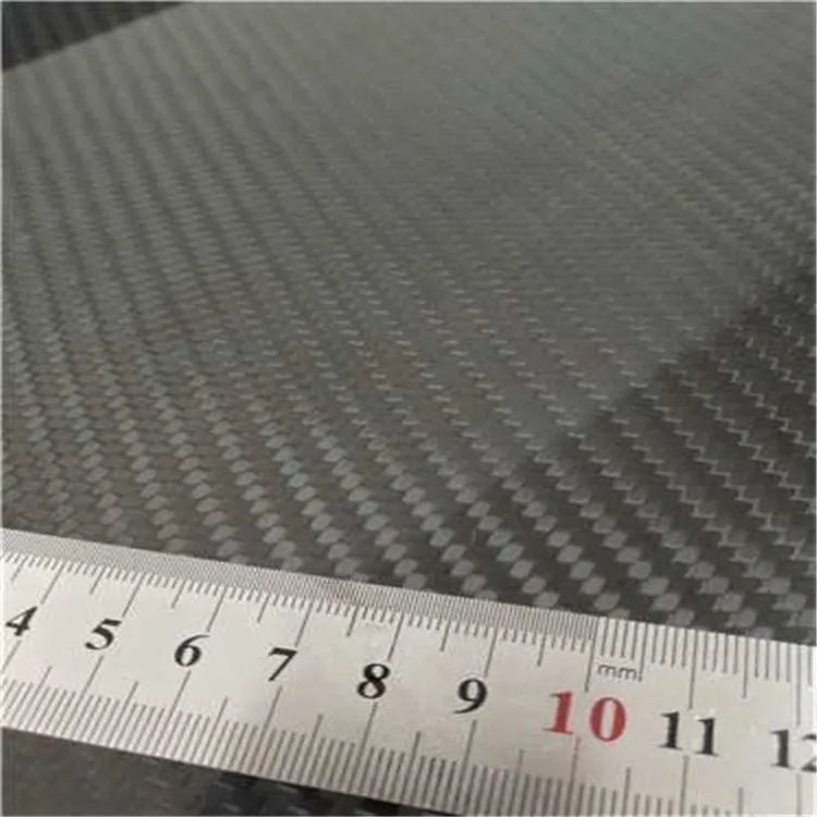 Customized High Strength Thermoplastic Composite Black Carbon 3K Twill Carbon Fiber Sheet 5mm