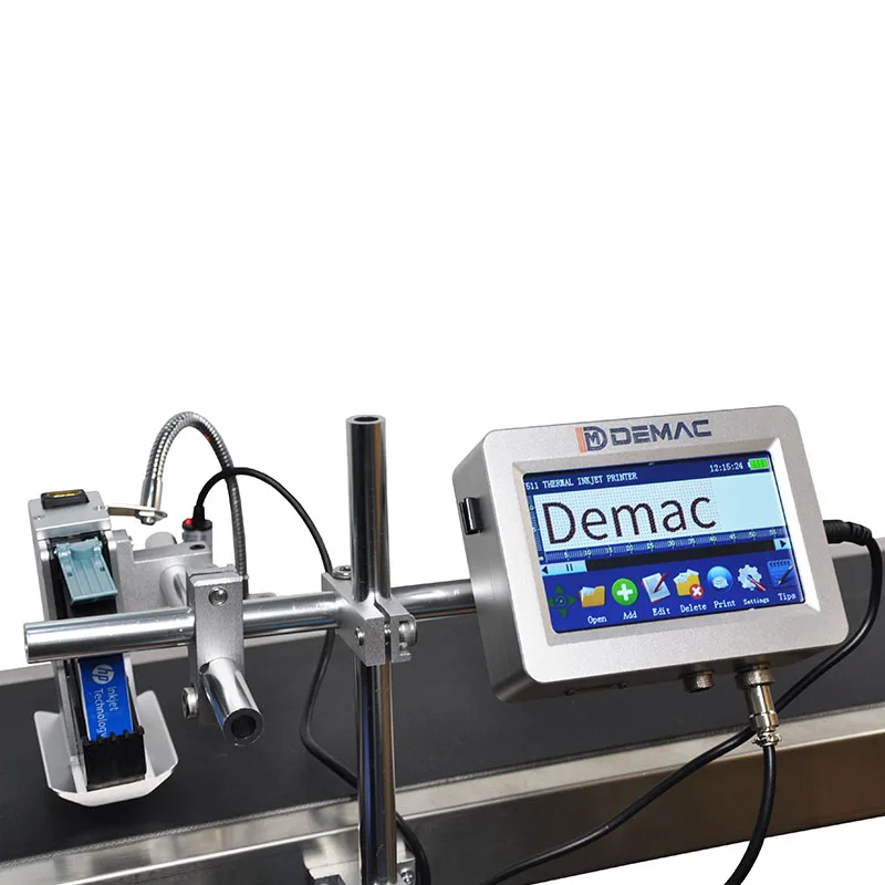 Digital Printing Machine Tij Software Control Thermal Inkjet Printer for Batch Code Qr Code Udi Logo high speed inkjet printer