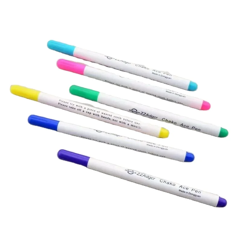 Disappearing Erasable Ink Fabric Marker Pen For Sewing Marking Washable Auto Vanishing Erasable Pen