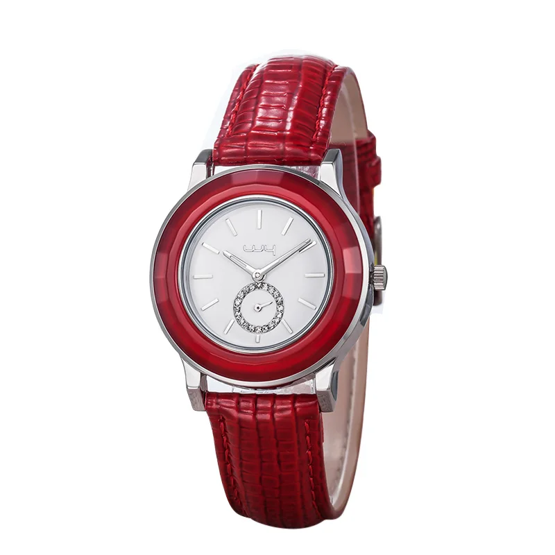 Raymons WY-023 manufacturers quality 3atm waterproof women luxury automatic leather strap quartz watch