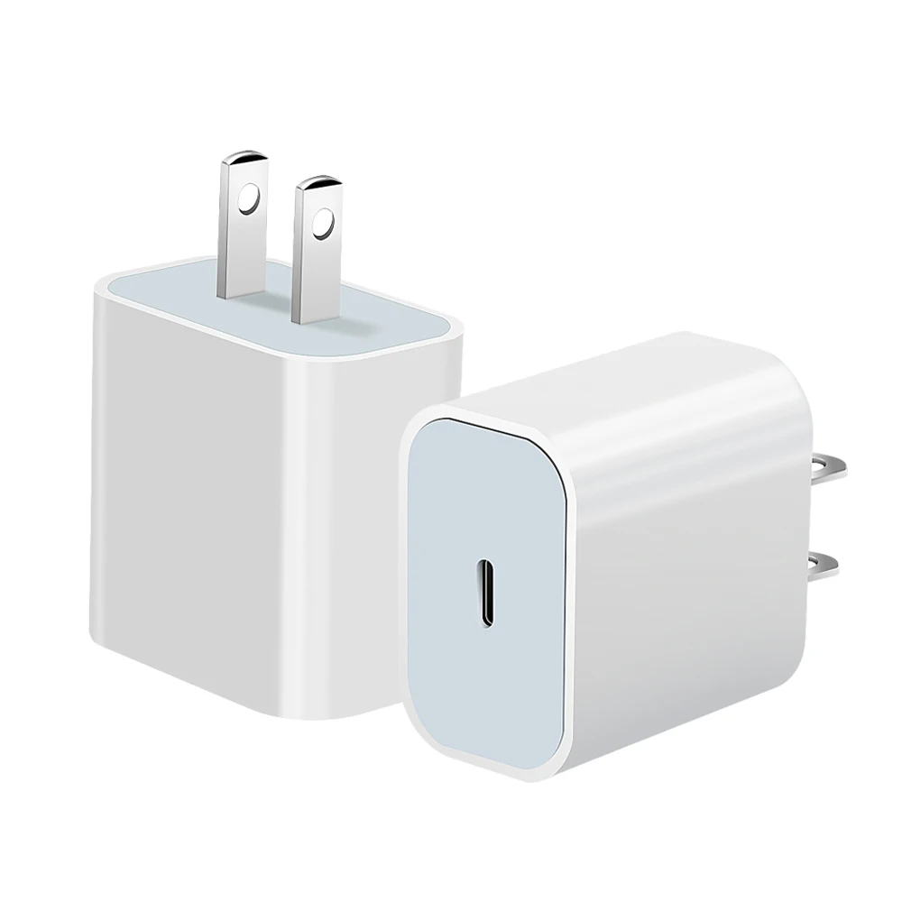 20w type c pd charger for iphone 11/12 pro mobile phone Type C usb quick charger 18W 20W PD wall charger