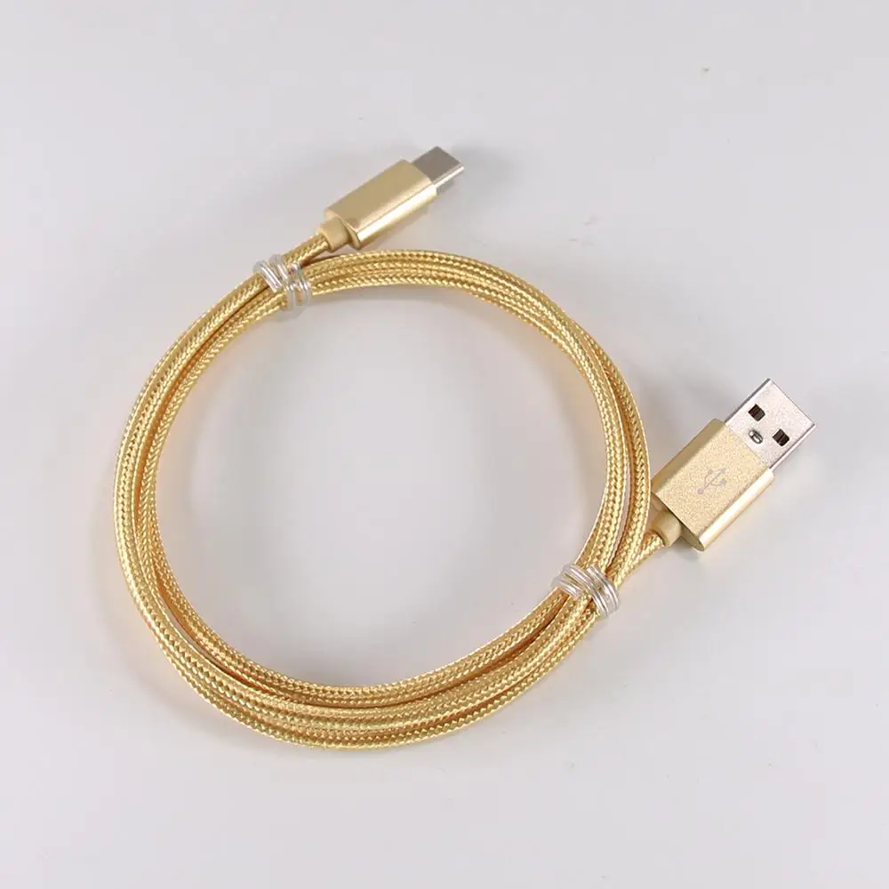 cantell factory price 2.1a usb type c cable braided usb c fast charging cable for Android