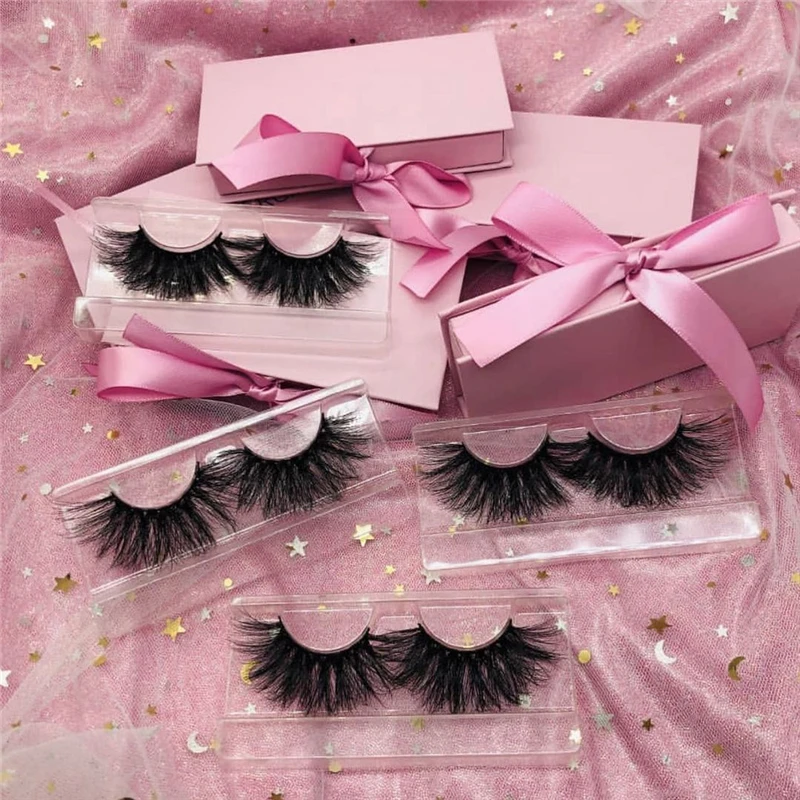 Custom Eyelash Packaging Vegan False Human Hair Eyelashes Manufacturers Private Label Faux Mink Silk Lashes Vendor