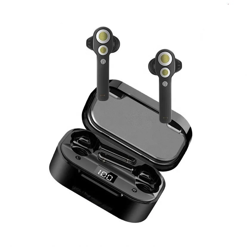 
D18 TWS Wireless Earphone Headphone 4 Speakers Strong Bass Music Earbuds Sweatproof Sport Headset With Micro For All Phone 