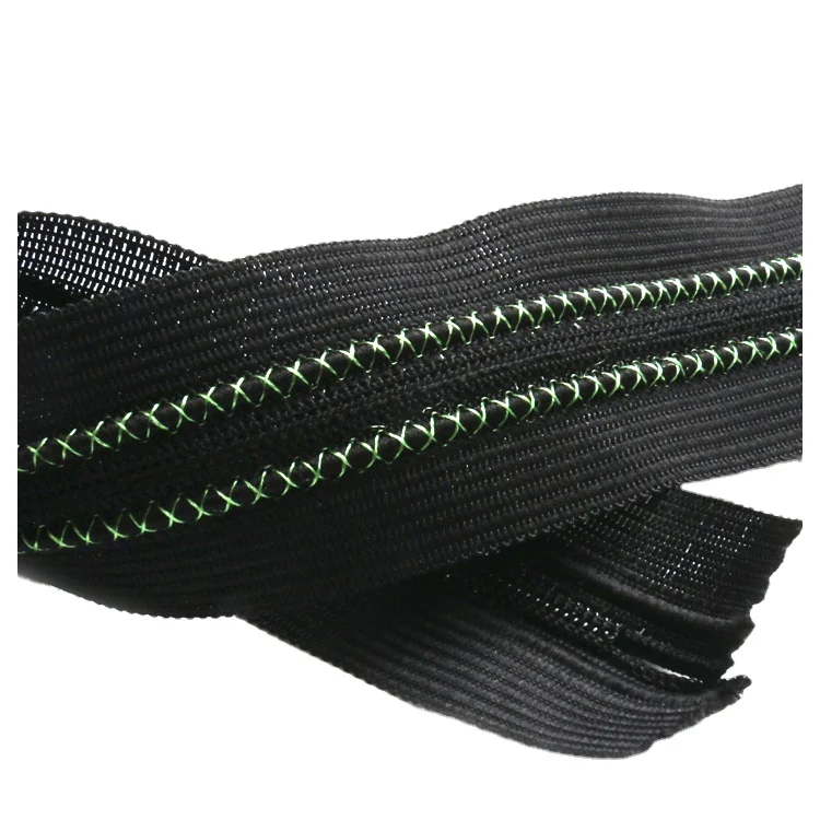 
High quality Clothing roll Zipper Nylon zipper with knitted tape 
