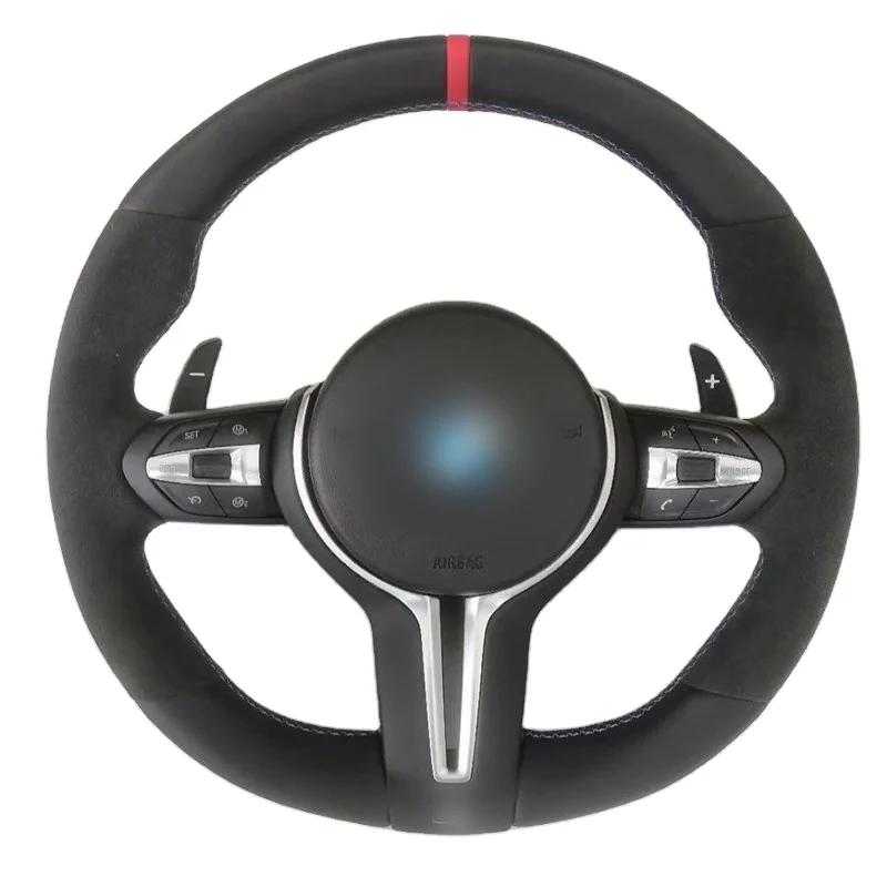 Factory Sale Alcantara Leather  Steering Wheel For  M3 M5  F11 F18 F06 F12 F01 F02 F30 F32 F35 F15 BMW F10 Steering Wheel