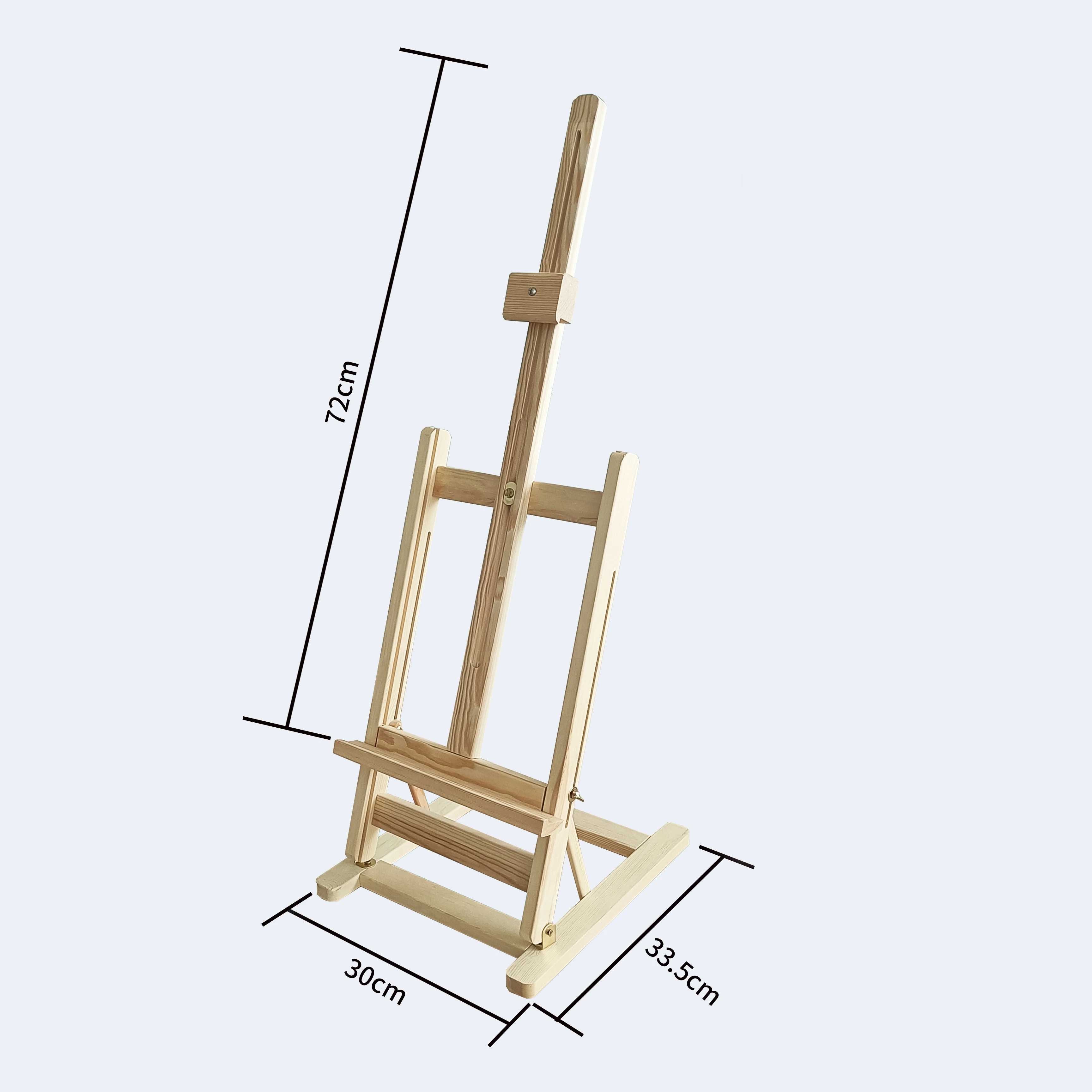 High Quality table top wooden easel for painting flat easel tabletop wooden drawing painting easel stand