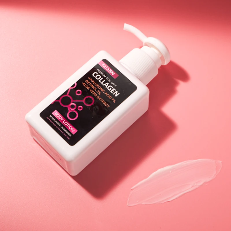 FATAZEN Beauty Products Anti-Aging Collagen Facial Cream Smoothing Moisturizer OEM ODM Skin Care Reduce Wrinkle Facial Lotion