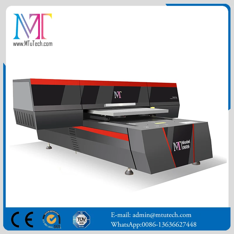 MT Refretonic UV Flatbed printer MT-UV6090pro metal glass  printing machine