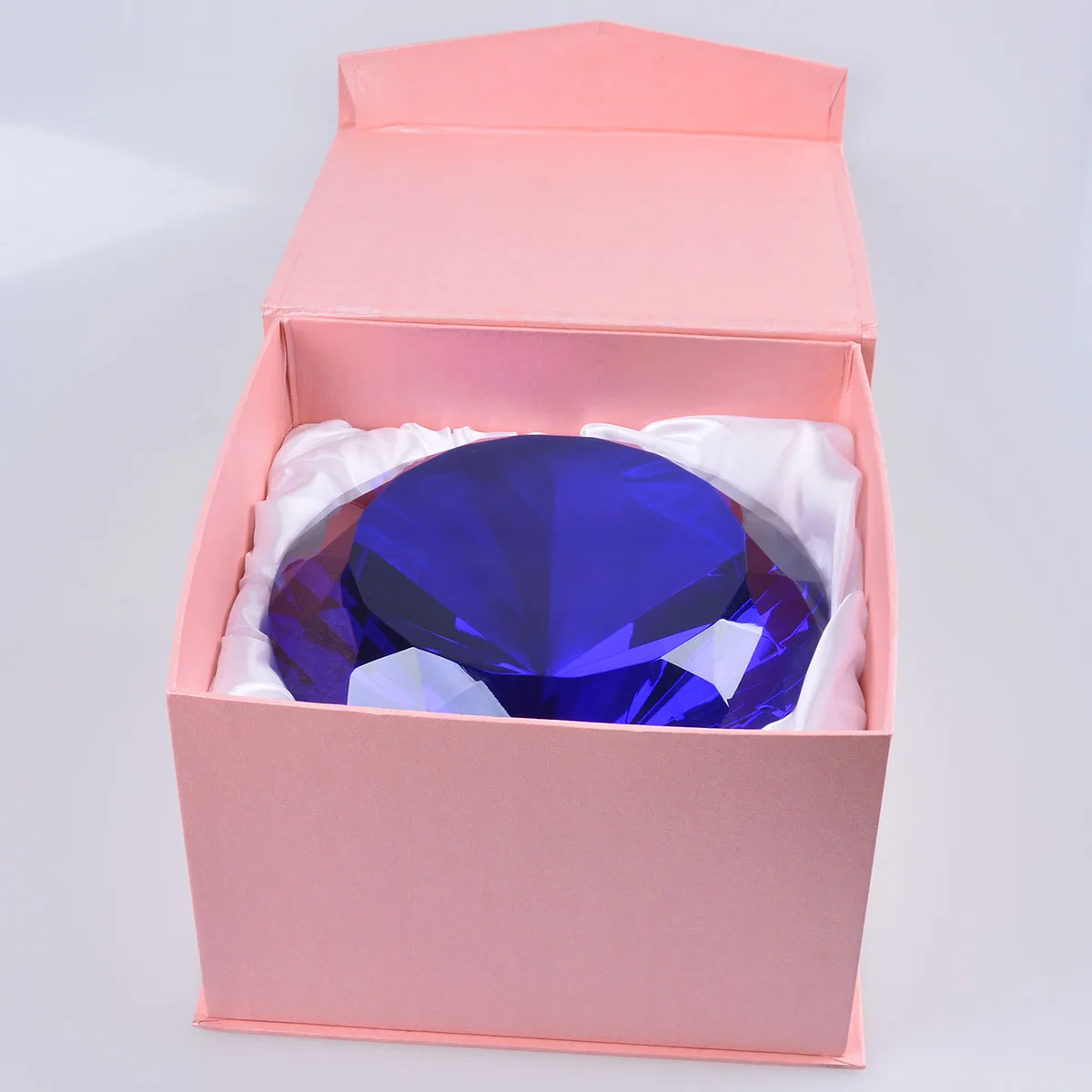 200 мм, 8 дюймов, 8 дюймов, машинная резка, большой драгоценный камень, алмазные сувениры, центральные части, домашний декор, Хрустальный пресс-папье