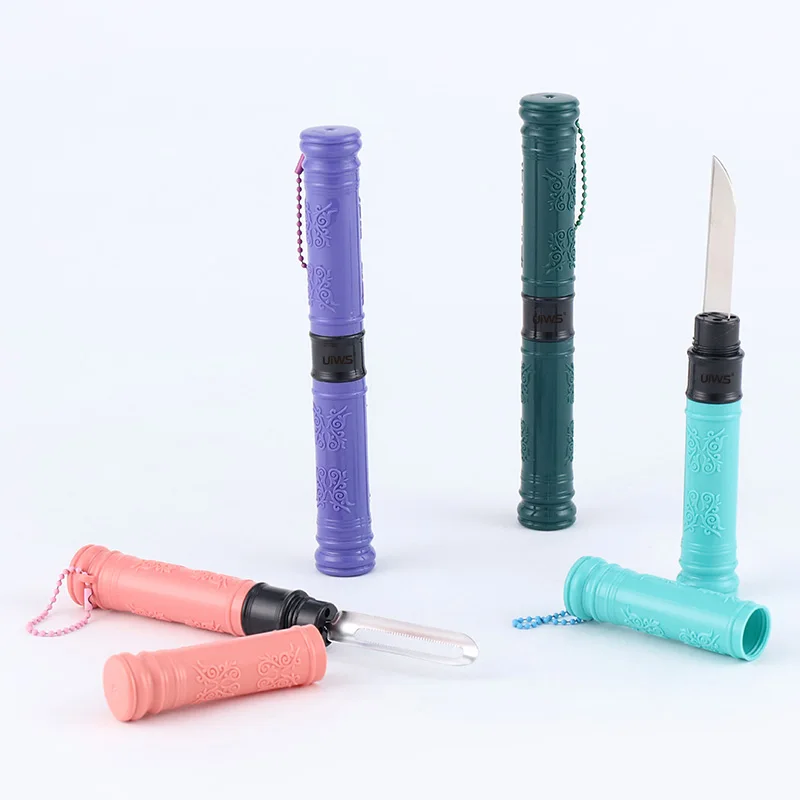 Stainless steel kitchen tools multifunctional fruit vegetable knife with peeler