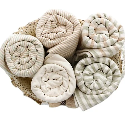 Textile Material 100% Organic Cotton interlock Jersey Fabric for Garment