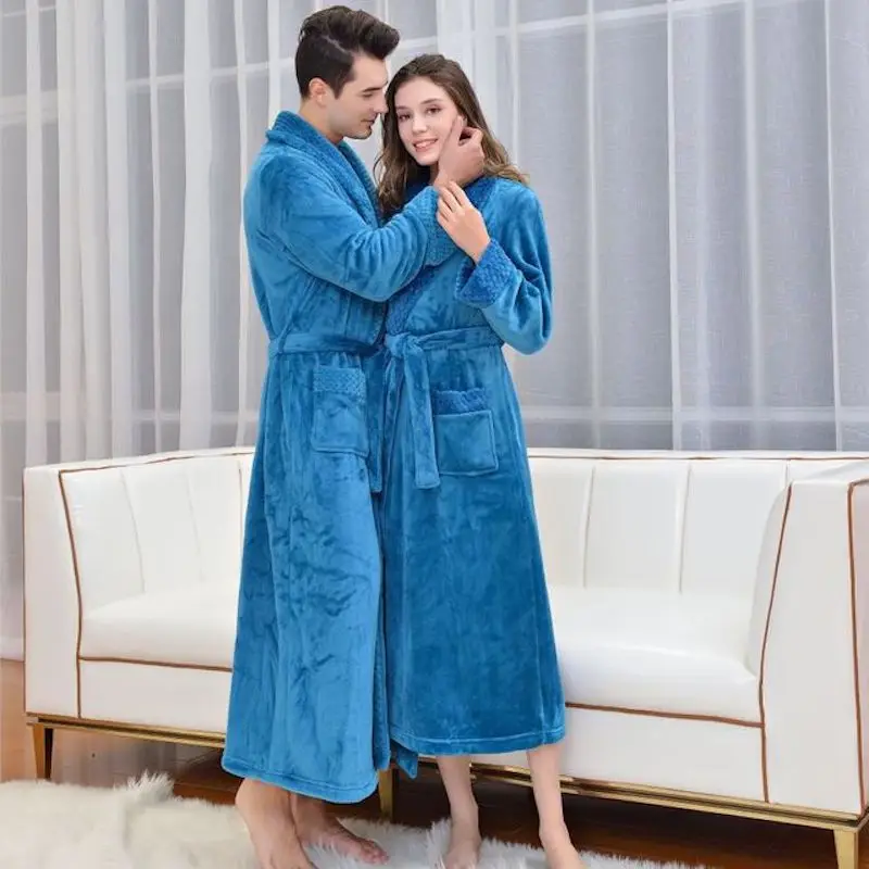 Skin Friendly Warm Super Soft Micro Plush Bathrobe Hotel Home Spa Microfiber Bathrobe