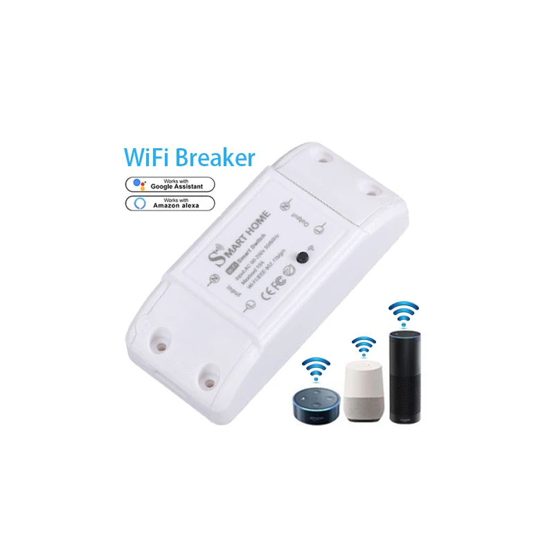 Беспроводной дистанционный выключатель Zigbee Smart Home с Wi-Fi контроллер светодиодного освещения релейный модуль «сделай сам» совместим Alexa и