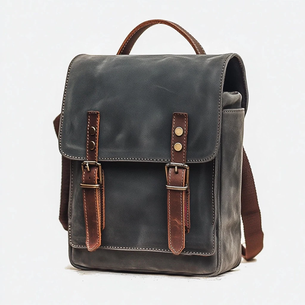 Популярный на заказ Премиум вощеный холст винтажный простой dslr для фотографов сумка камеры рюкзак 17-дюймовых линз ноутбука