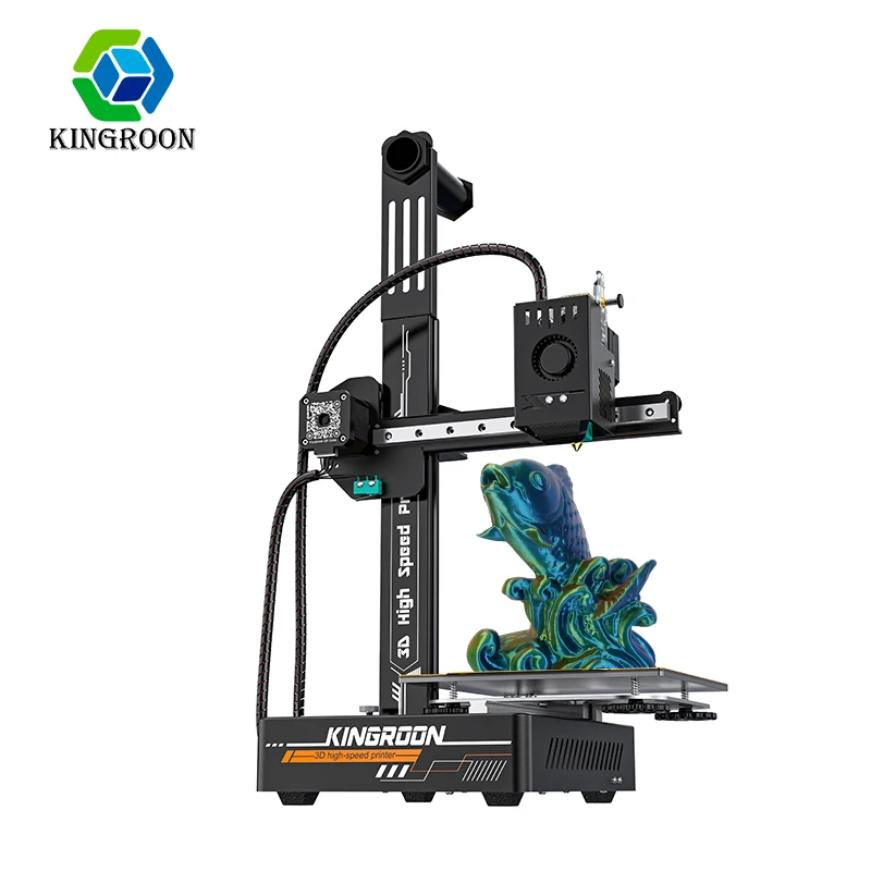 Kingroon KP3S V1 3D Printer Max 500mm/s High Speed Printing Fully Auto Leveling Print Size 180*180*180mm