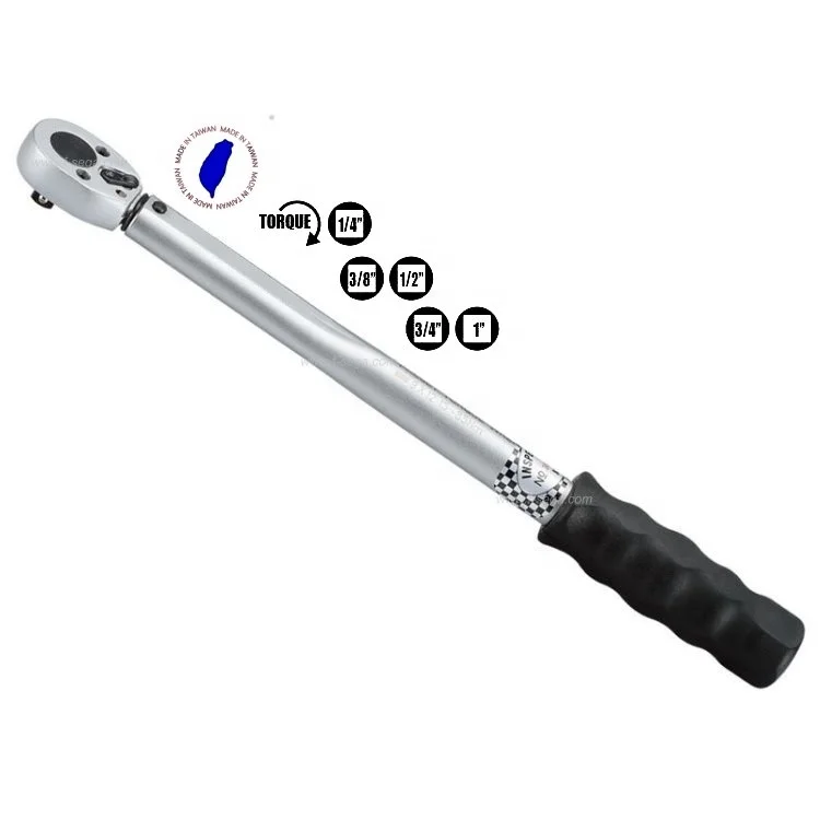 TAIWAN MADE Adjustable Torque Wrench Pre set type 2Nm-1500Nm (20in.lb-1000ft.lb)