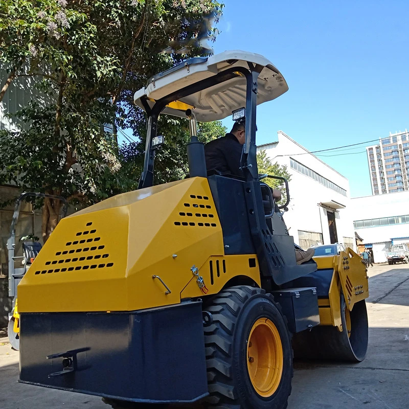 Hydraulic ride on vibration road roller 2 ton hand held soil compactor 3/10 ton self propelled vibratory road roller machine