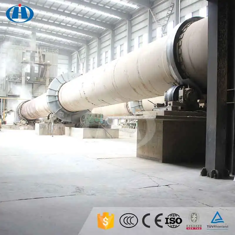 China Small Scale Construction Cement Plant Calcination Rotary Kiln