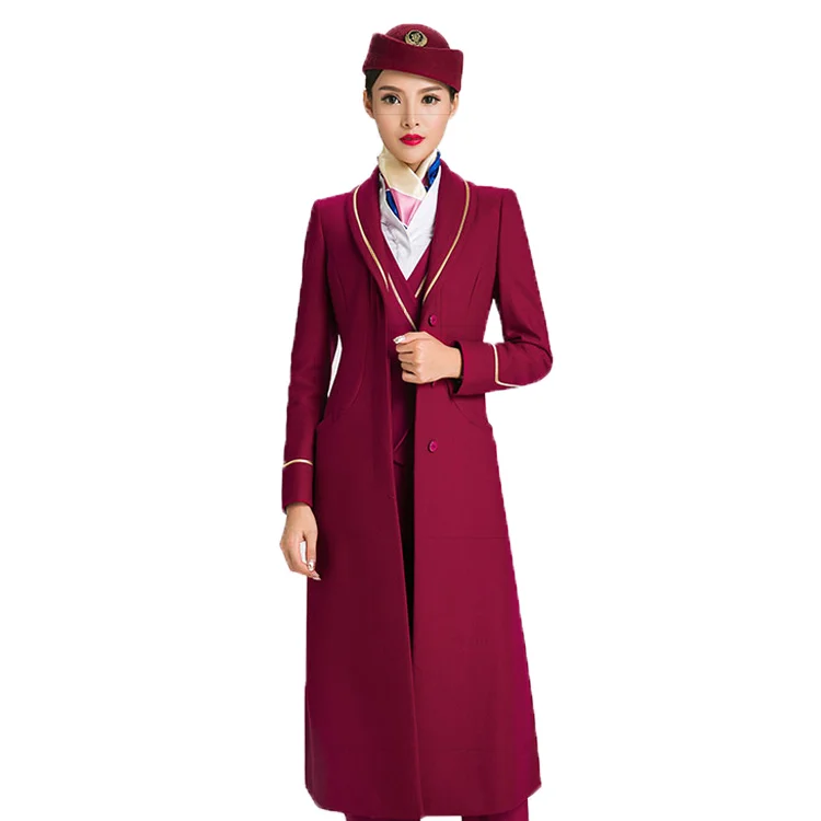 Униформа для стюардесс, профессиональный костюм, платье для авиакомпании, юбка, жилет, платье для стюардесса, одежда для работы на рабочем месте