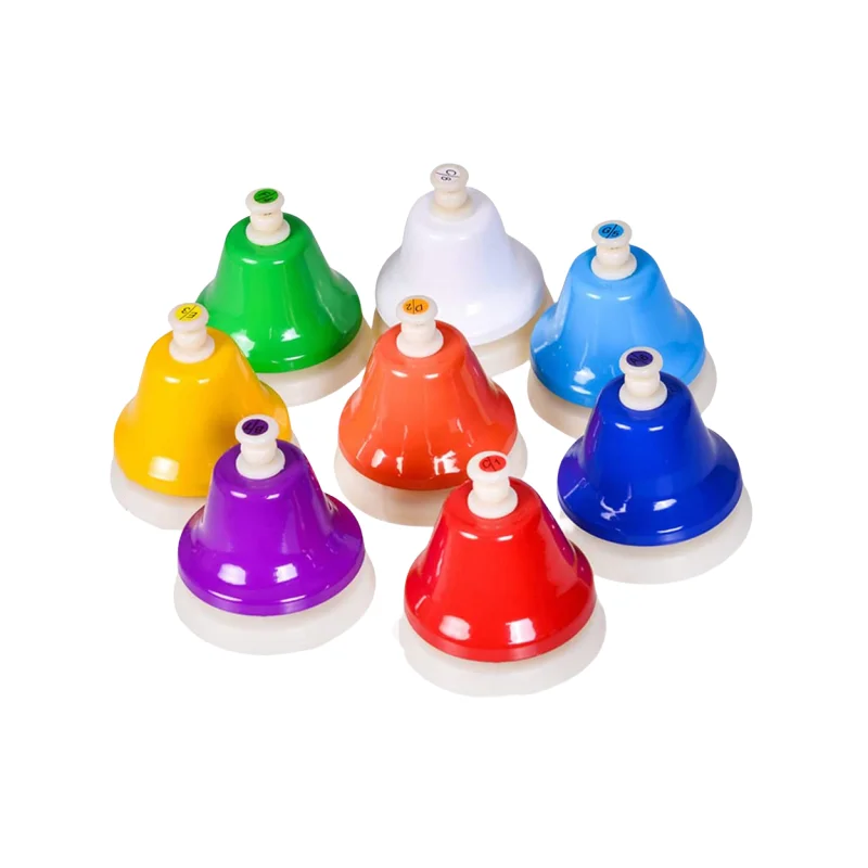 Wholesale Customizable Logo Colorful Call Bell Hospital School Restaurant Hotel Restaurant Dinner Bell
