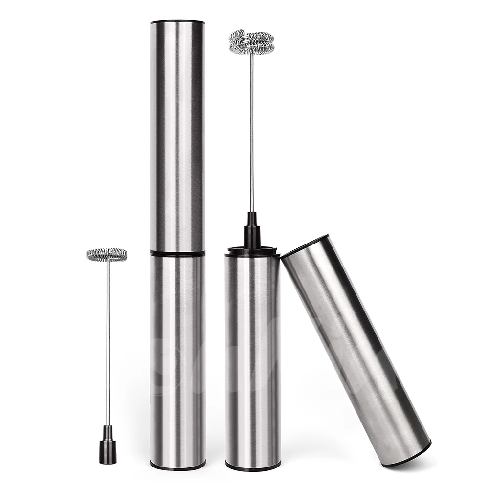 Stainless Steel USB Rechargeable Milk Foam Portable Coffee Mixer Frother