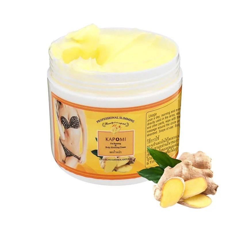 
30 ml Ginger Fat Burning Cream Slimming Weight Loss Massaging Cream Leg Body Waist Effective Reduce Cream 