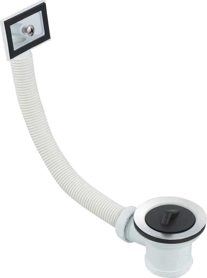 Plastic Sink Strainer Bath Filler Waste Overflow Bathtub Drain