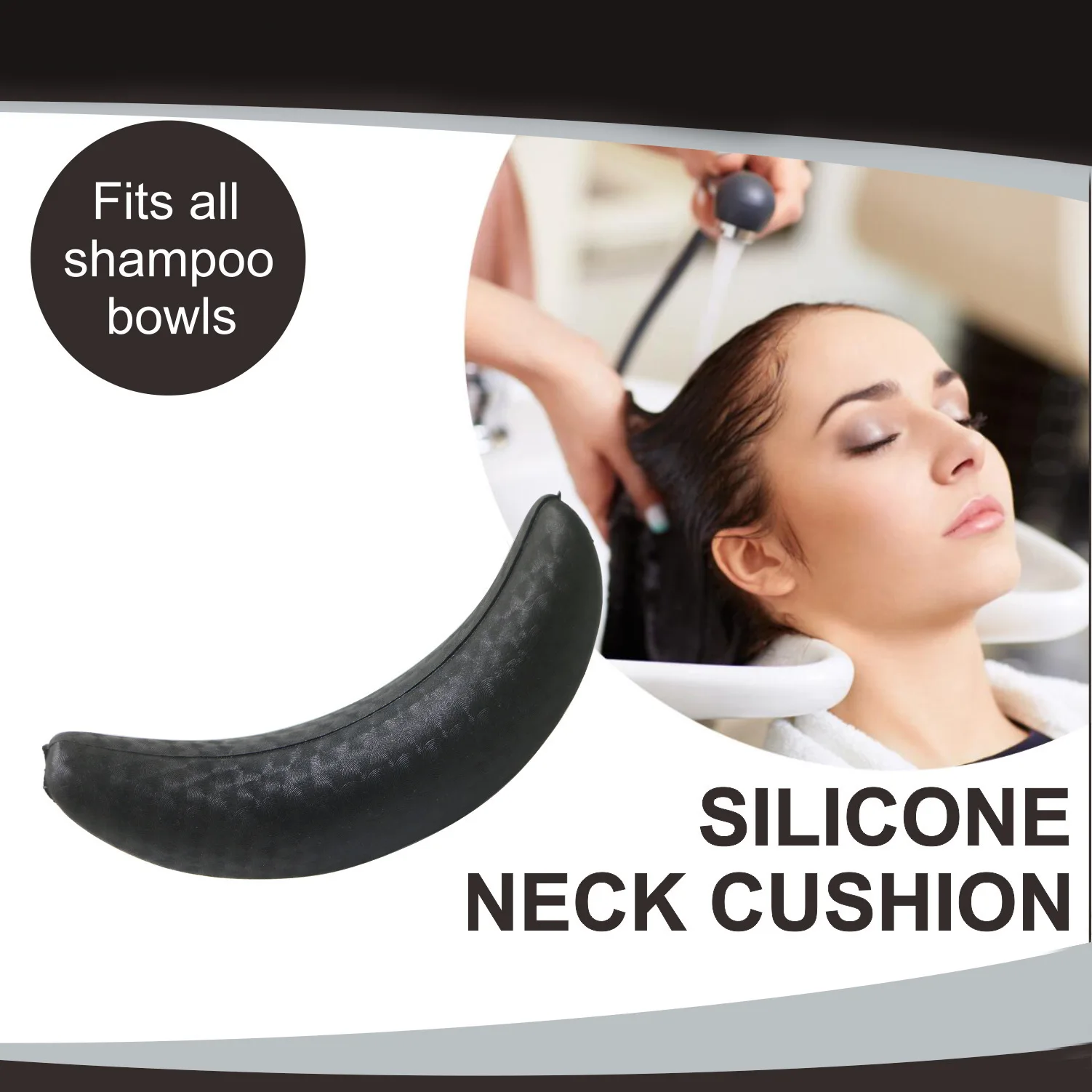 Wholesale Salon PVC Hairdressing Rest Cushion Neck Pillow Gripper Hair Spa Washing Sink Basin Tool Sponge Neck Pillow