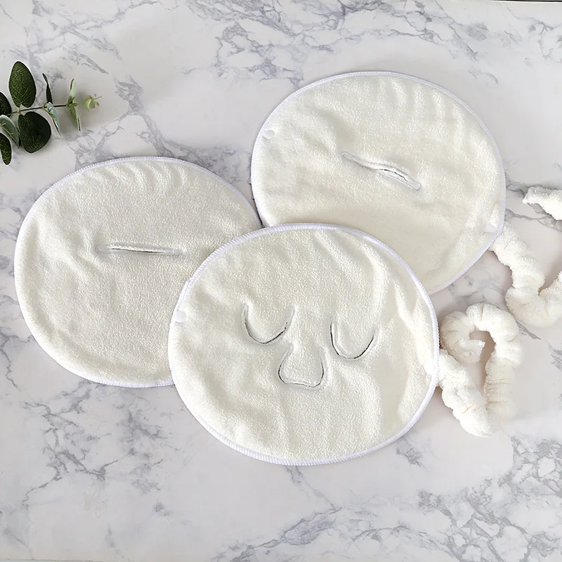 Reusable Face Mask Towel Spa Facial Towels Hot Cold Compress Facial Steamer Beauty Salon Skin Care Face Mask