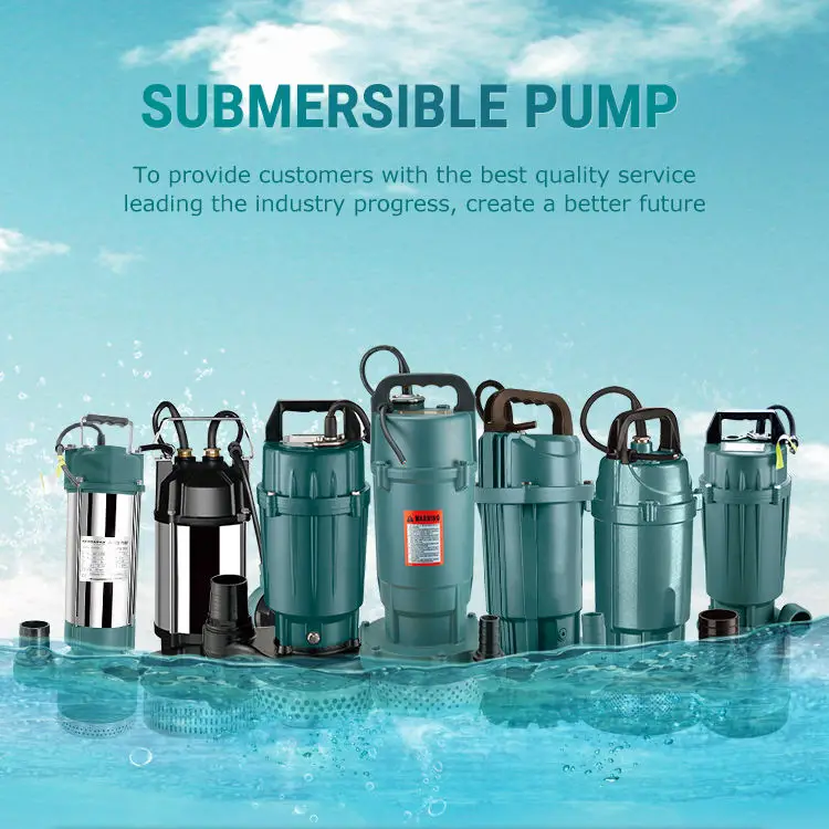 Grandfar QDX Best Price Irrigation Well Submersible Water Pump Small Weight 1.1kw 220v Submersible Pump 1100W