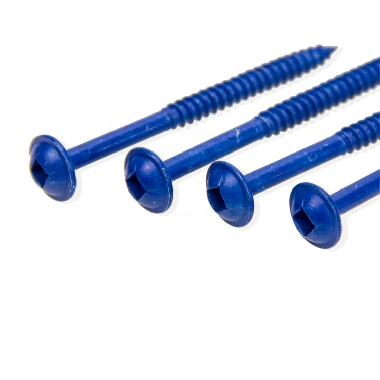 Yellow zinc gypsum board stainless steel screws screw deck clips