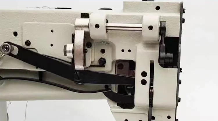  SEOWYI Good Price New Design Double Needle Long Arm Lockstitch Heavy Duty Industrial Sewing Machine For