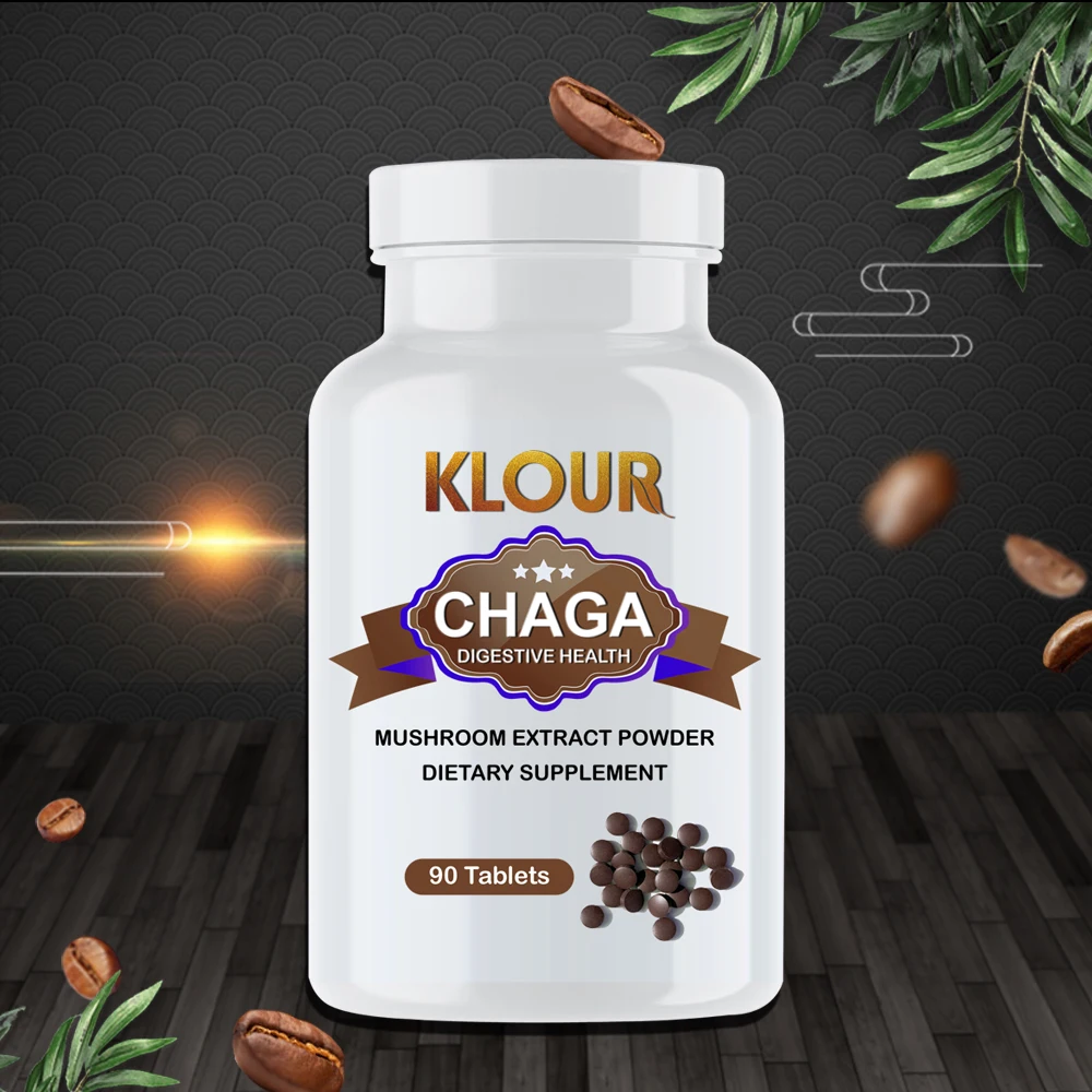 Гриб кофе травяная трава коллагеновая льва грива Чага для фокусировки энергии пищеварение порции березовых грибов