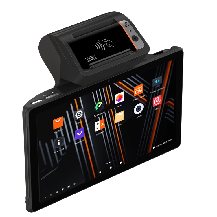 Sunmi V3 MIX Android Tablet Pos машина для проверки цены сенсорный экран система розничного магазина