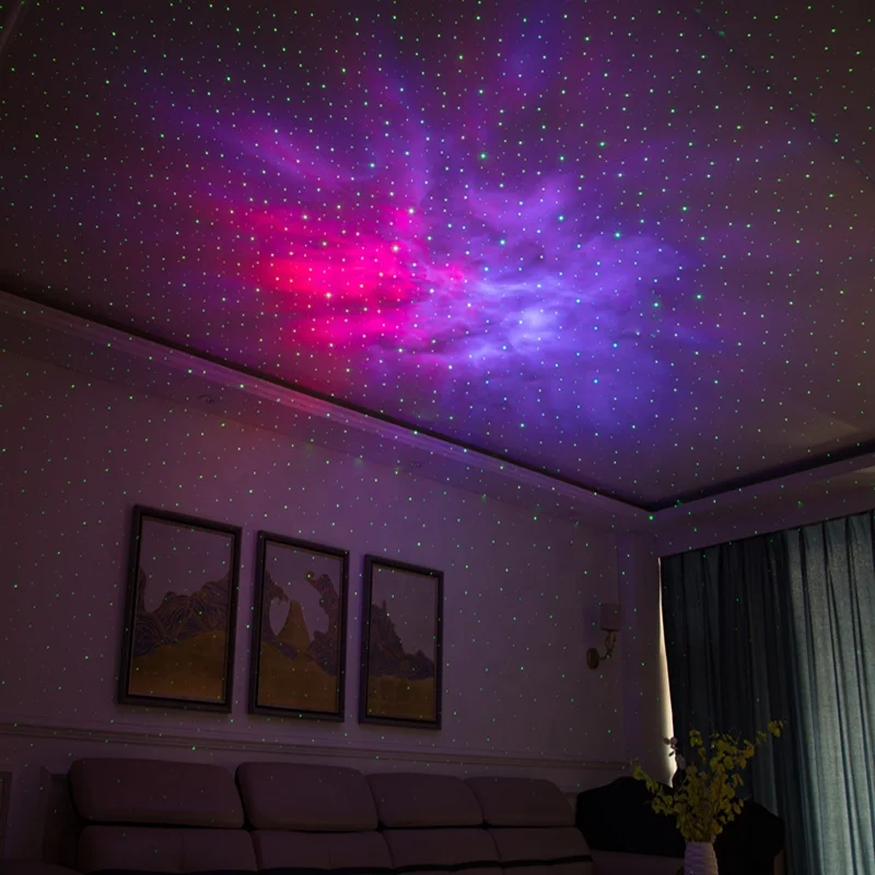  Лазерный Звездный сумеречный проектор w/LED Nebula Cloud для игровых комнат домашнего кинотеатра Ночной свет атмосфера