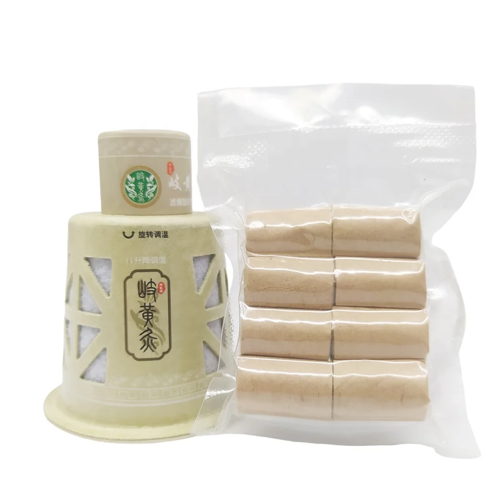 Health care mugwort moxa acupuntura moxibustion cup
