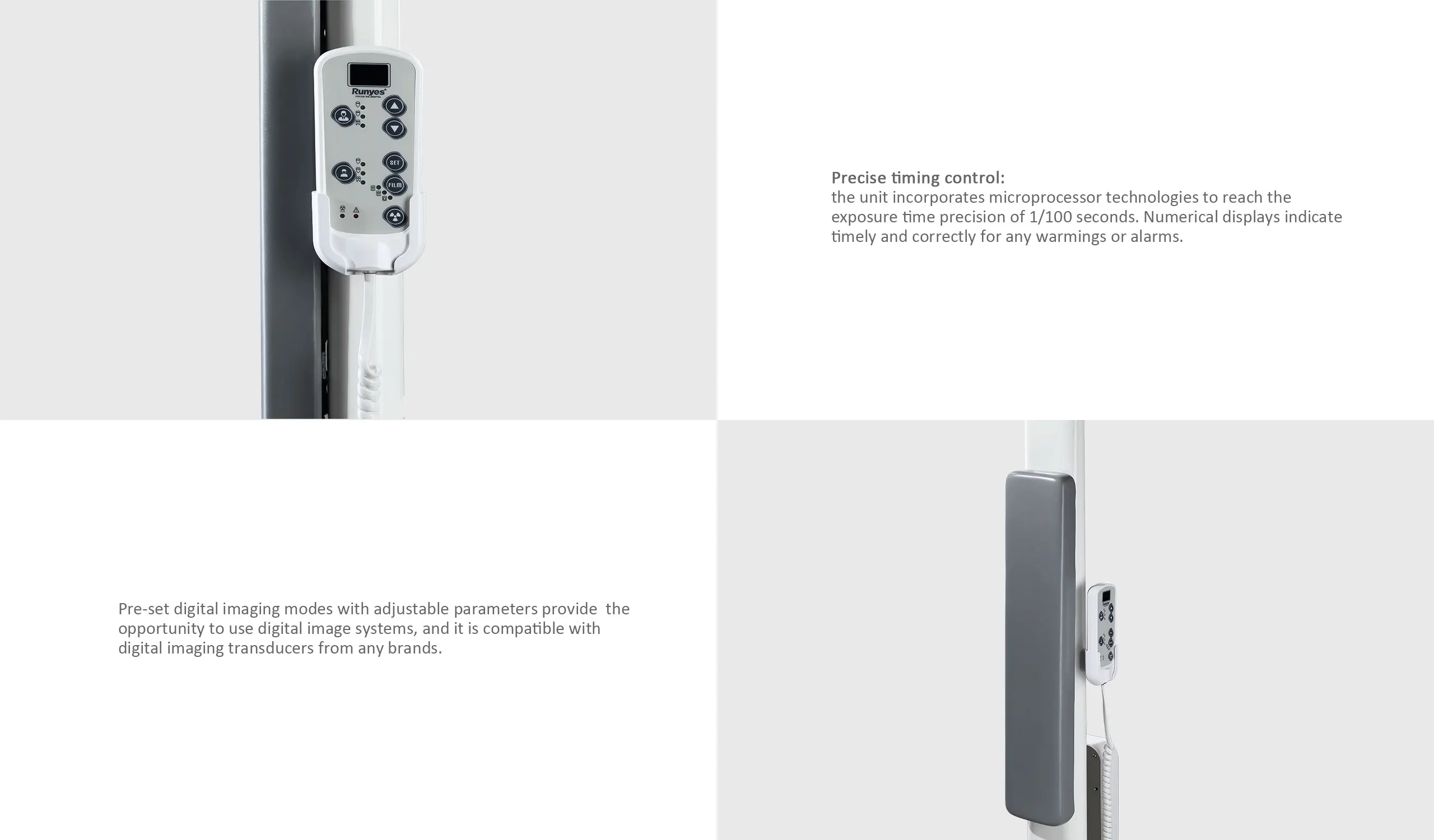 Medical Diagonis X-Ray Equipment Mobile Runyes Dental X Ray