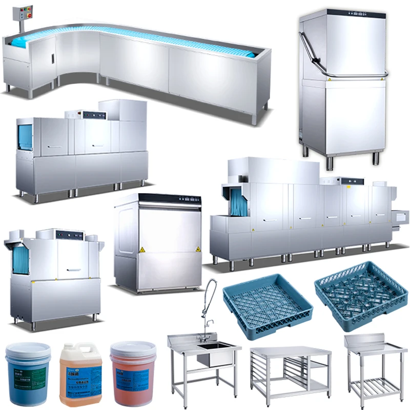 220V/380V Hood Type Dishwasher Machine Dish Washer Stainless Steel,Kitchen Dish Washer,Drawer Dishwasher