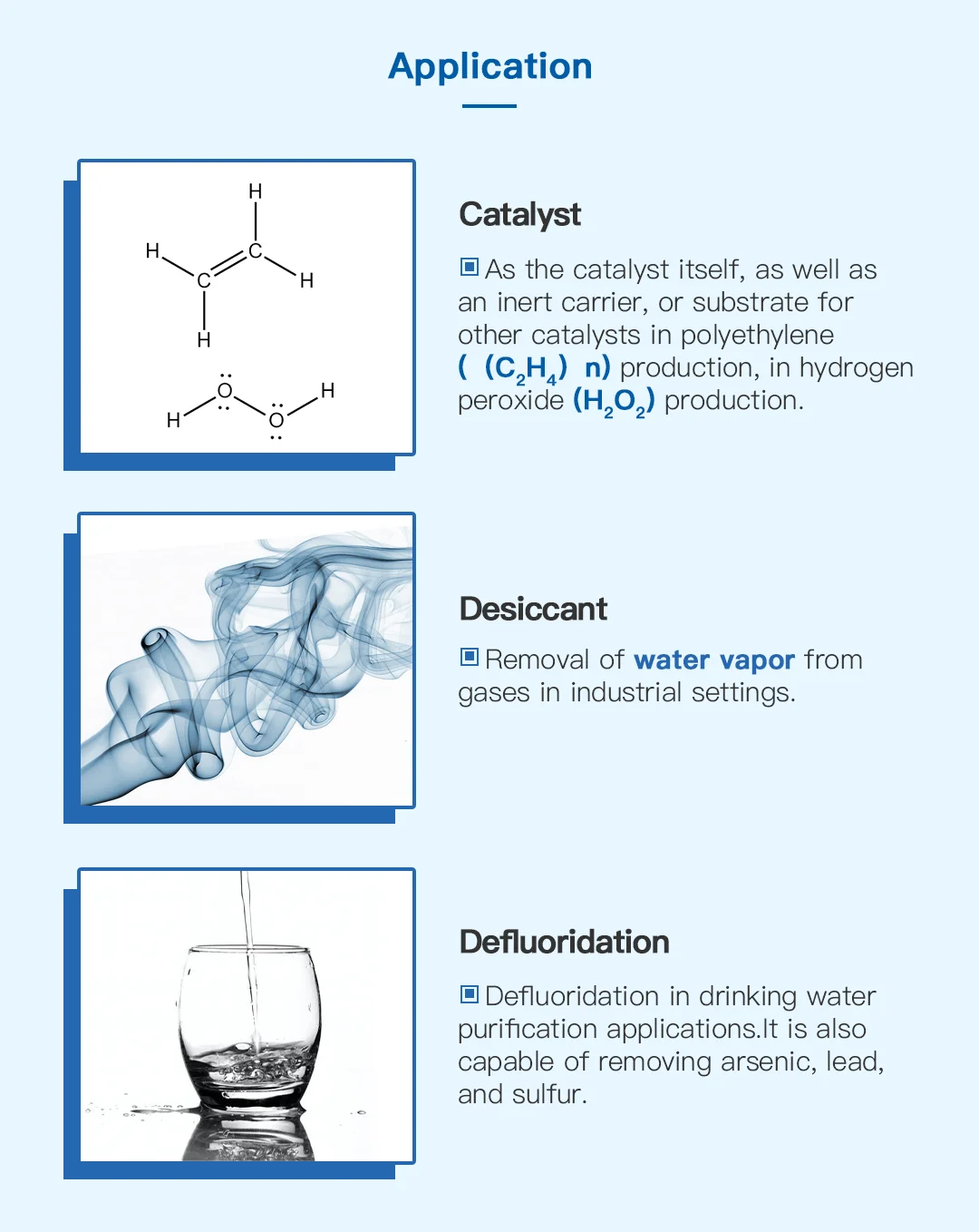 Clause Process Catalyst for Sulfur Removal Activated Alumina