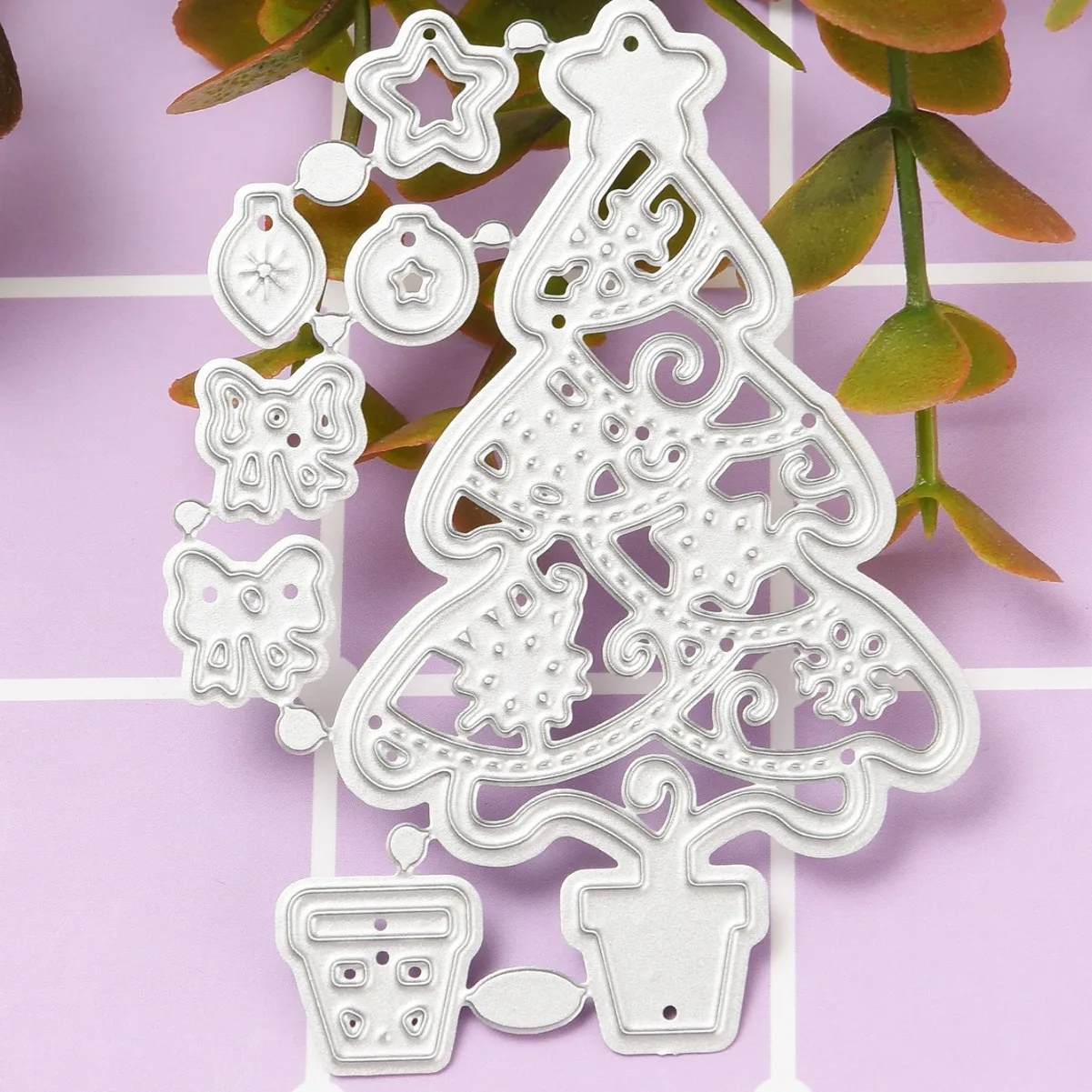 greeting card knife mold DIY Santa Claus cutting die carbon steel Christmas holiday envelope blessing