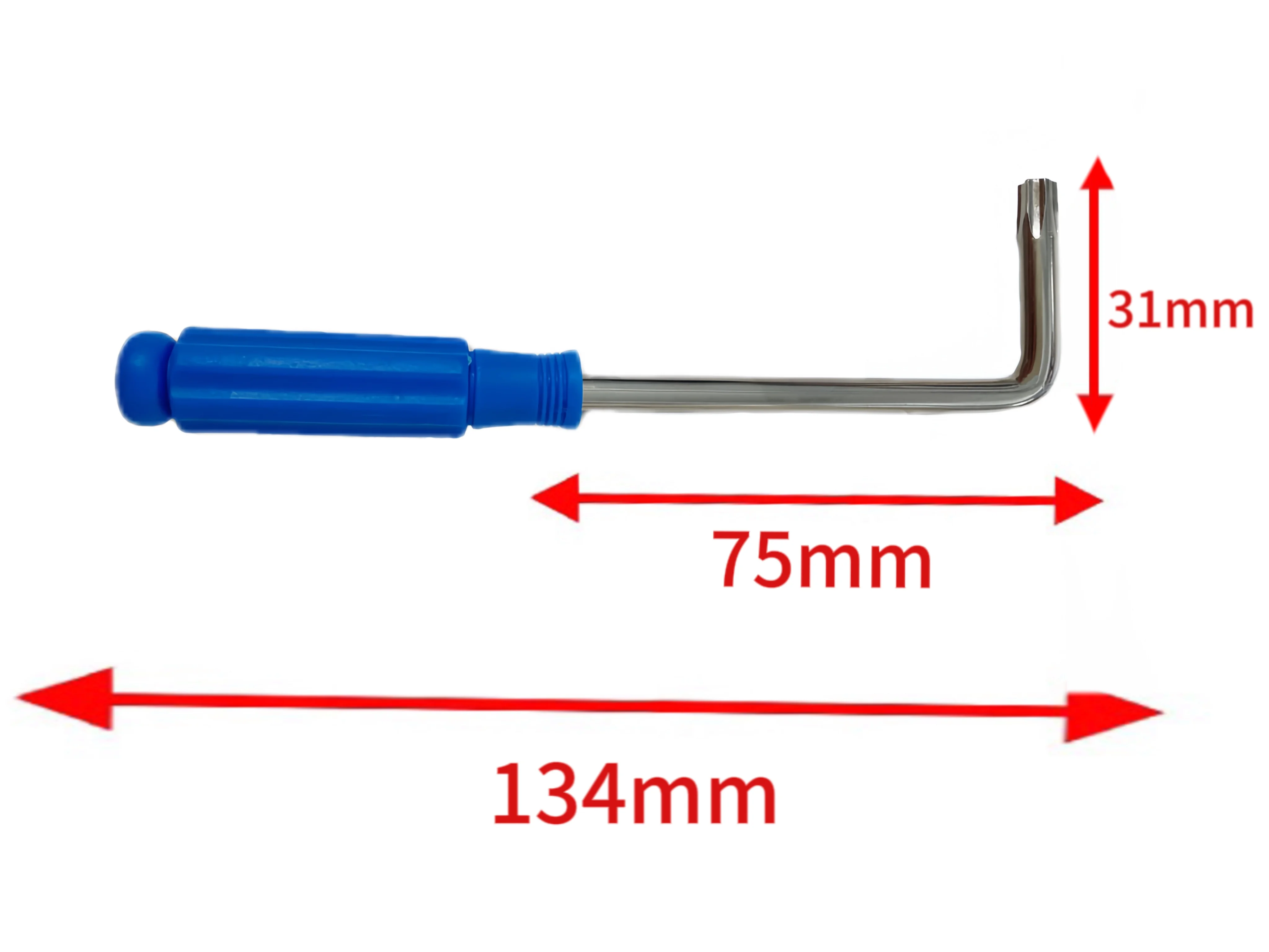 T30 Torx Head Driver for exhibition tension lock spanner Booth L-shaped key tool
