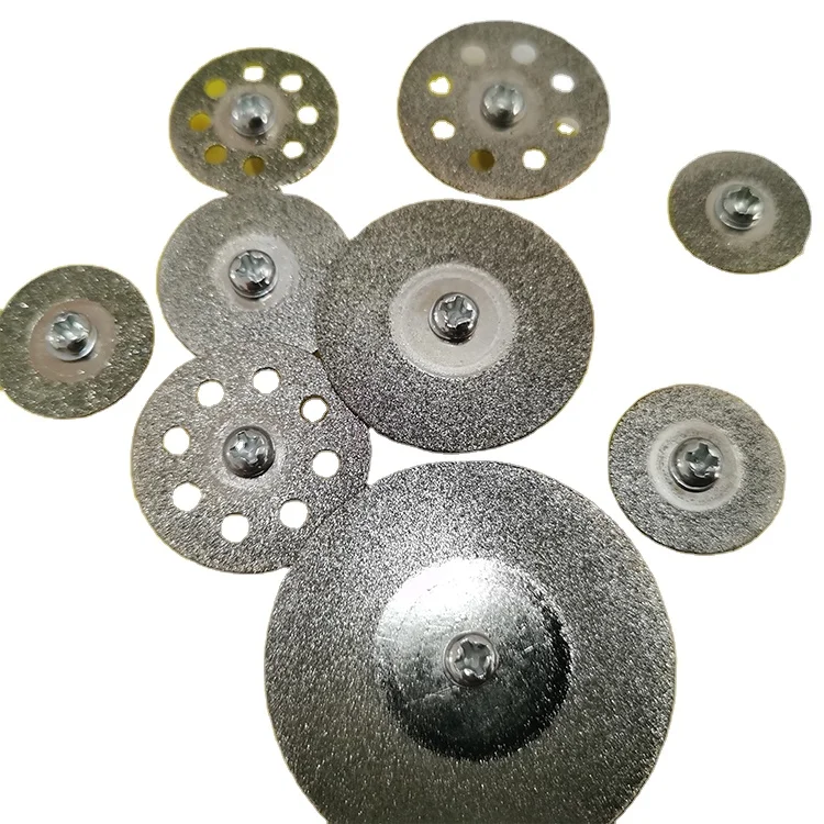 50mm Diamond Disc Cut Tools Metal GemStones Diamond Dremel Disc 40mm Dental Disc Diamond 22 mm Saw Blade for Dental Lab