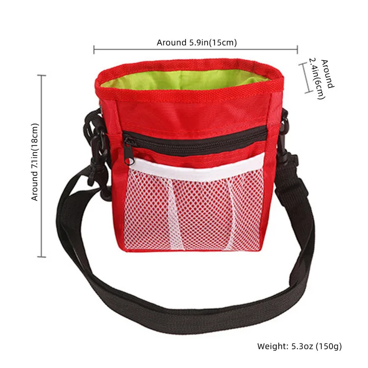 Hot selling Pet Treat Pouch Bag Cute Dog Snack Training Pouch Waterproof Big Capacity