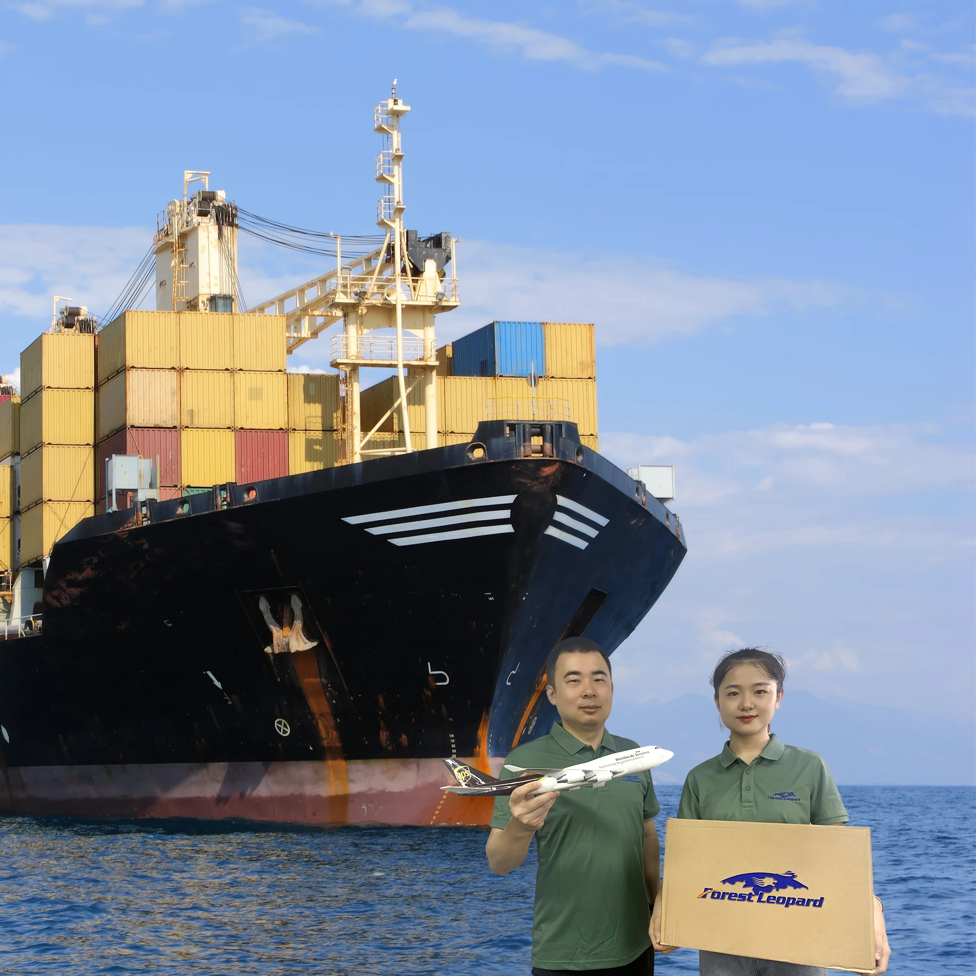 Door to Door Sea Freight Forwarder China Usa Courier Service China to USA DDP