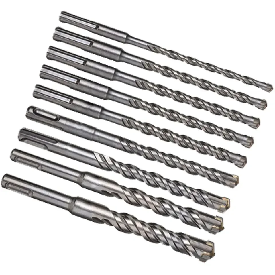 High Speed Steel Coated Black Straight Round Shank Metal Wood Drilling Twist Drill Bits With 118 Degree Split Point
