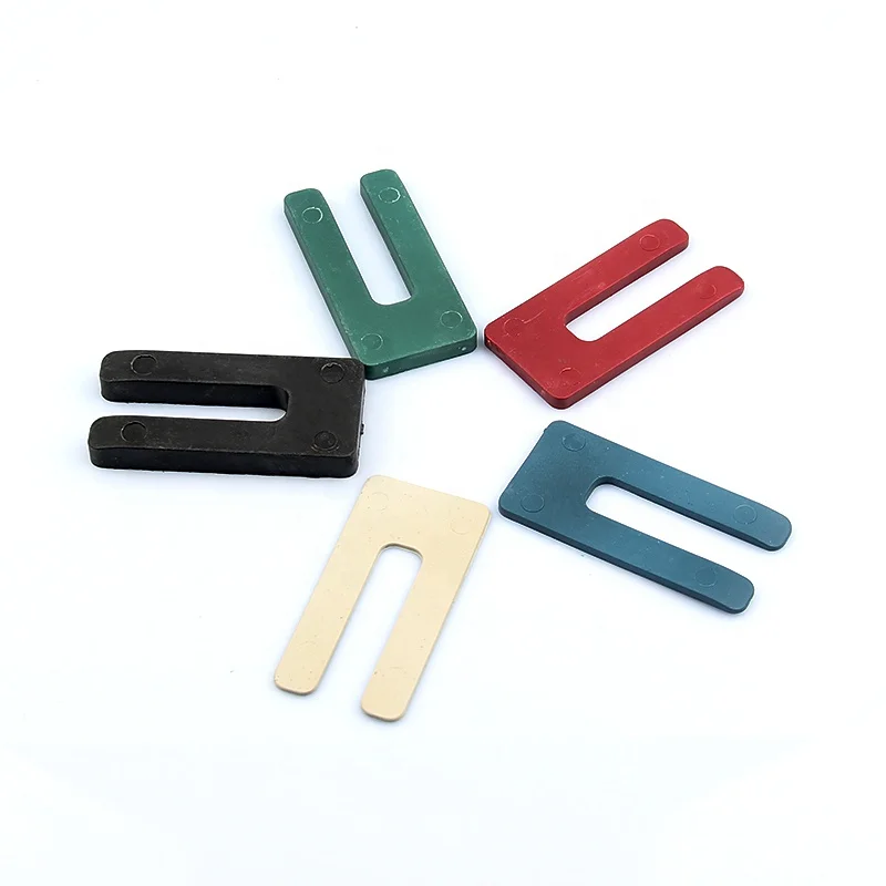 
PP Custom plastic shim horseshoe packers 