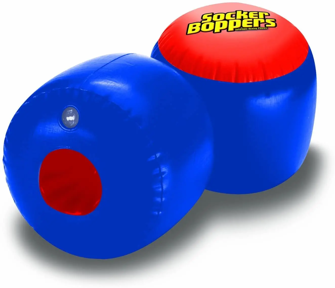 Inflatable Boxing Equipment-Dual Fist Holder Ball & Bag Lightweight Punching Gear for Training & Fun