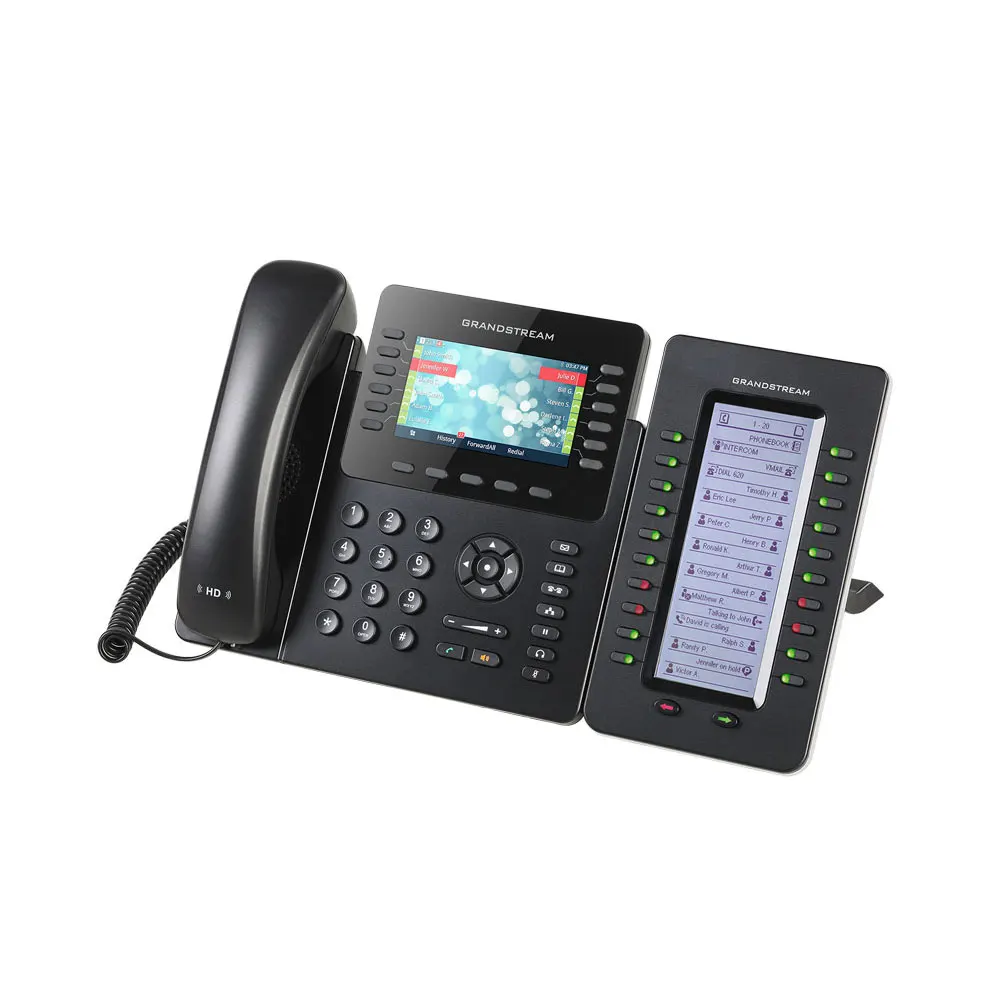 Grandstream VOIP High-End IP phone ,GXP2170 12 lines 6 SIP accounts 5 soft keys and 5-way voice conferencing